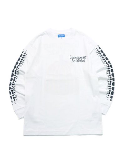 画像2: 【送料無料】MARKET INFINITY GOURD LS TEE WHITE