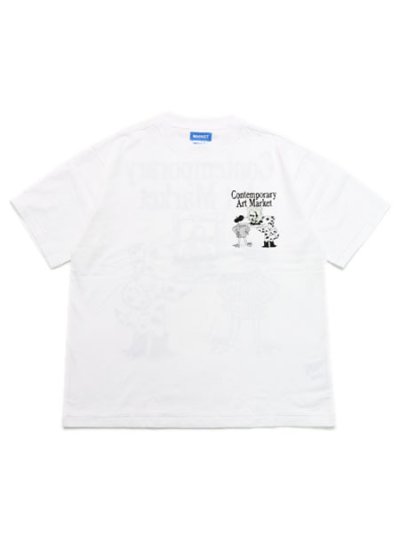 画像2: MARKET SMILEY MUSEUM UV TEE WHITE