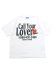 画像1: MARKET CALL YOUR LOVER TEE WHITE (1)