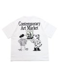 MARKET SMILEY MUSEUM UV TEE WHITE