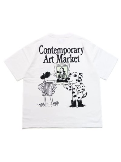 画像1: MARKET SMILEY MUSEUM UV TEE WHITE
