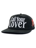 MARKET CALL YOUR LOVER 5 PANEL CAP WASHED BLACK