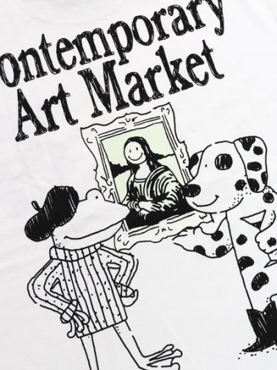 画像4: MARKET SMILEY MUSEUM UV TEE WHITE