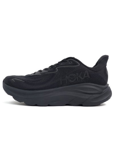 画像1: 【送料無料】HOKA CLIFTON 10 BLACK/BLACK