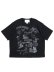 画像1: 【送料無料】JUNGLES SCRIBBLES TEE BLACK (1)