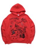 【送料無料】JUNGLES FIND TRUTH HOODIE RED