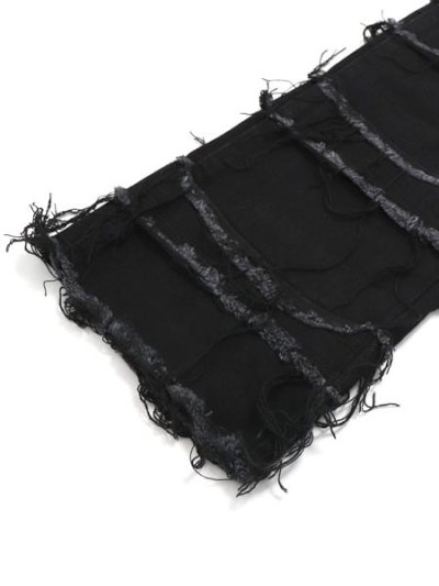 画像6: 【送料無料】mnml X597 PANELED SKINNY STACKED DENIM