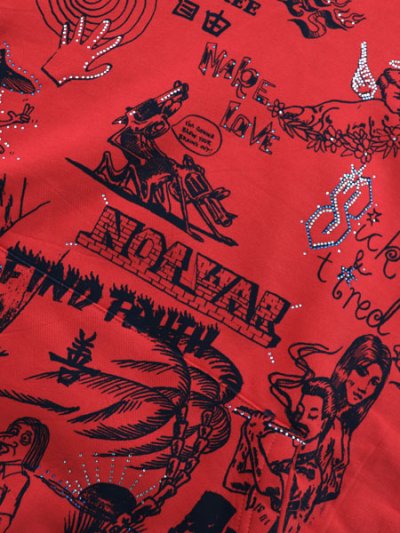 画像3: 【SALE】【送料無料】JUNGLES FIND TRUTH HOODIE RED