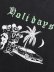 画像3: 【送料無料】JUNGLES HOLIDAYS REVERSIBLE TEE VINTAGE BLACK (3)