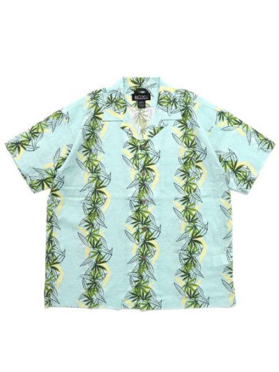 画像1: 【送料無料】MANASTASH LINEN MANALOHA SHIRT LIGHT BLUE