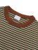 画像3: CHAMPION US COTTON BORDER TEE-MEDIUM BROWN (3)