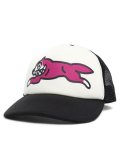 ICECREAM MESH CAP RUNNING DOG WHITE/BLACK