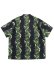 画像2: 【送料無料】MANASTASH LINEN MANALOHA SHIRT BLACK (2)