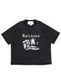 【送料無料】JUNGLES HOLIDAYS REVERSIBLE TEE VINTAGE BLACK