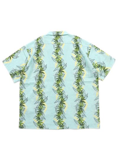 画像2: 【送料無料】MANASTASH LINEN MANALOHA SHIRT LIGHT BLUE