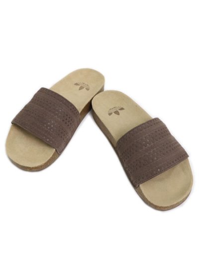 画像4: ADIDAS ADILETTE SLIDES BROWN/BROWN/GUM