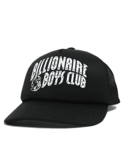 画像1: BILLIONAIRE BOYS CLUB MESH CAP ARCH LOGO BLACK
