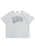 BILLIONAIRE BOYS CLUB BORDER TEE WHITE