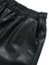 画像3: 【送料無料】FUBU FAUX LEATHER SHORT PANTS BLACK
