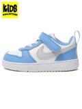 【KIDS】NIKE COURT BOROUGH LOW RECRAFT TD WH/C.PULSE