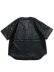 画像2: 【送料無料】FUBU FAUX LEATHER BASEBALL SHIRTS BLACK (2)