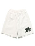 【送料無料】FUBU FAUX LEATHER SHORT PANTS WHITE