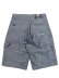 画像2: 【送料無料】FUBU METALLIC DENIM SHORT PANTS SILVER (2)