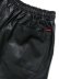 画像4: 【送料無料】FUBU FAUX LEATHER SHORT PANTS BLACK