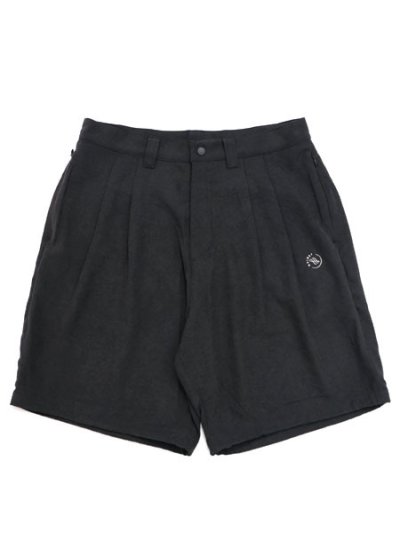 画像1: 【送料無料】WHIMSY SOCKS PEACH SKIN BALLOON SHORT BLACK