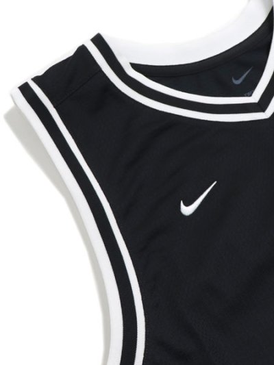 画像3: NIKE DRI-FIT DNA S/L JERSEY-BLACK/WHITE