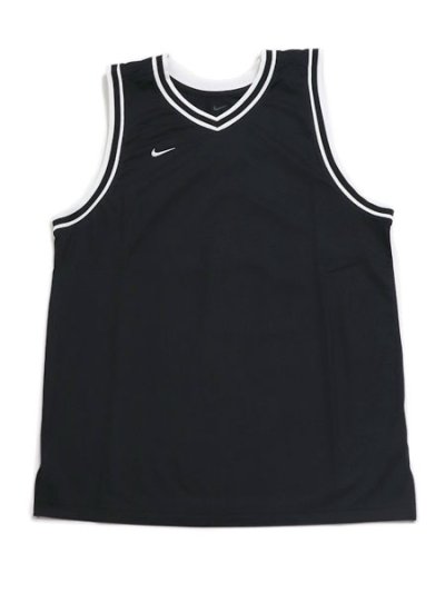 画像1: NIKE DRI-FIT DNA S/L JERSEY-BLACK/WHITE