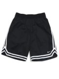 NIKE DRI-FIT DNA 8INCH SHORT-BLACK/WHITE