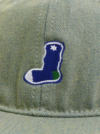 画像6: WHIMSY SOCKS DENIM SOCKS CLUB HAT YELLOW DENIM