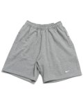 【送料無料】NIKE SOLO SWSH FT SHORT-DK GREY HEATHER/WHT