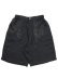 画像1: 【送料無料】WHIMSY SOCKS LINEN PAINTER BAGGY SHORT BLACK (1)