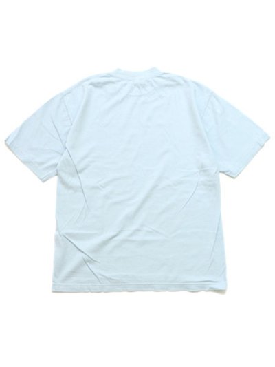 画像2: LOS ANGELES APPAREL 6.5oz GARMENT DYED CREW TEE-LIGHT BLUE