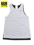 【KIDS】NIKE YTH DRI-FIT REVERSIBLE JSY TT-WHT/BLACK