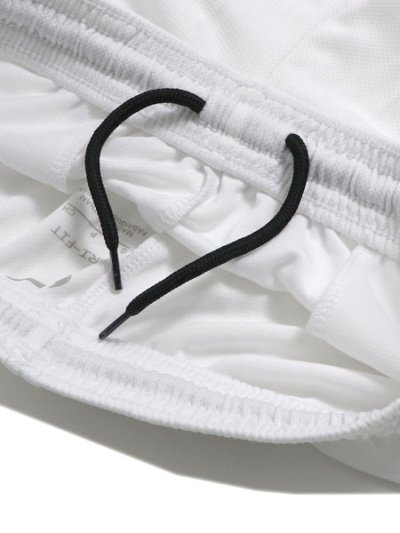 画像5: 【KIDS】NIKE YTH DRI-FIT 5" COURT SHORT-WHITE/BLACK