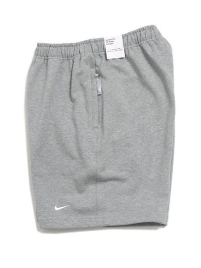 画像3: 【送料無料】NIKE SOLO SWSH FT SHORT-DK GREY HEATHER/WHT