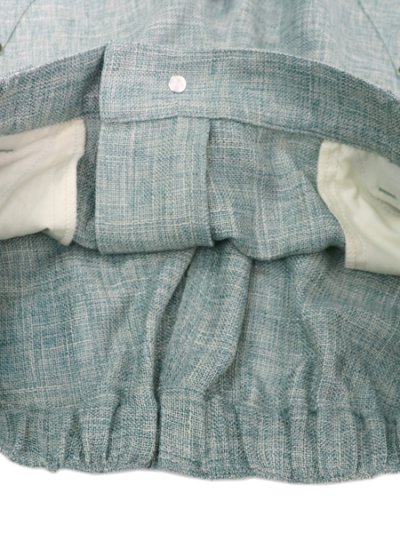 画像7: 【送料無料】WHIMSY SOCKS LINEN PAINTER BAGGY SHORT MINT