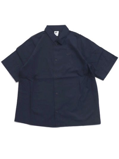 画像1: NIKE CLUB BTN S/S SHIRT WSH-OBSIDIAN