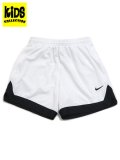 【KIDS】NIKE YTH DRI-FIT 5" COURT SHORT-WHITE/BLACK