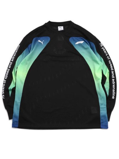 画像1: 【送料無料】PUMA F1 OVERSIZED LS TEE-PUMA BLACK