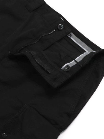 画像5: 【送料無料】C.P.COMPANY CTN GABARDINE PPT CARGO SHORTS BLACK