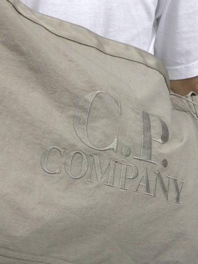 画像5: 【送料無料】C.P.COMPANY PLAIN PAPER TOUCH ZIPPED BAG VINTAGE KHK
