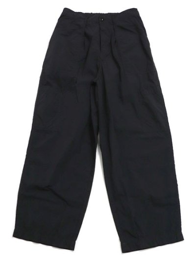 画像1: 【送料無料】Ten-c FATIGUE TROUSERS NYLON TACTEL BLACK