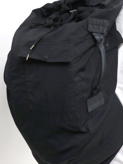 画像7: 【送料無料】Ten-c BACKPACK METAL ARMY NYLON TWILL BLACK