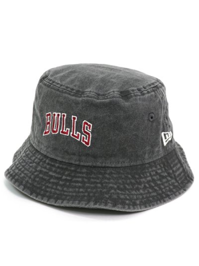 画像1: NEW ERA BUCKET01 NBA ACID WASH BULLS