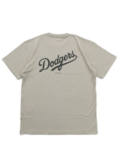 画像2: NEW ERA 8oz COTTON TEE DODGERS ROSE GREY