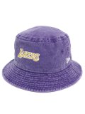 NEW ERA BUCKET01 NBA ACID WASH LAKERS